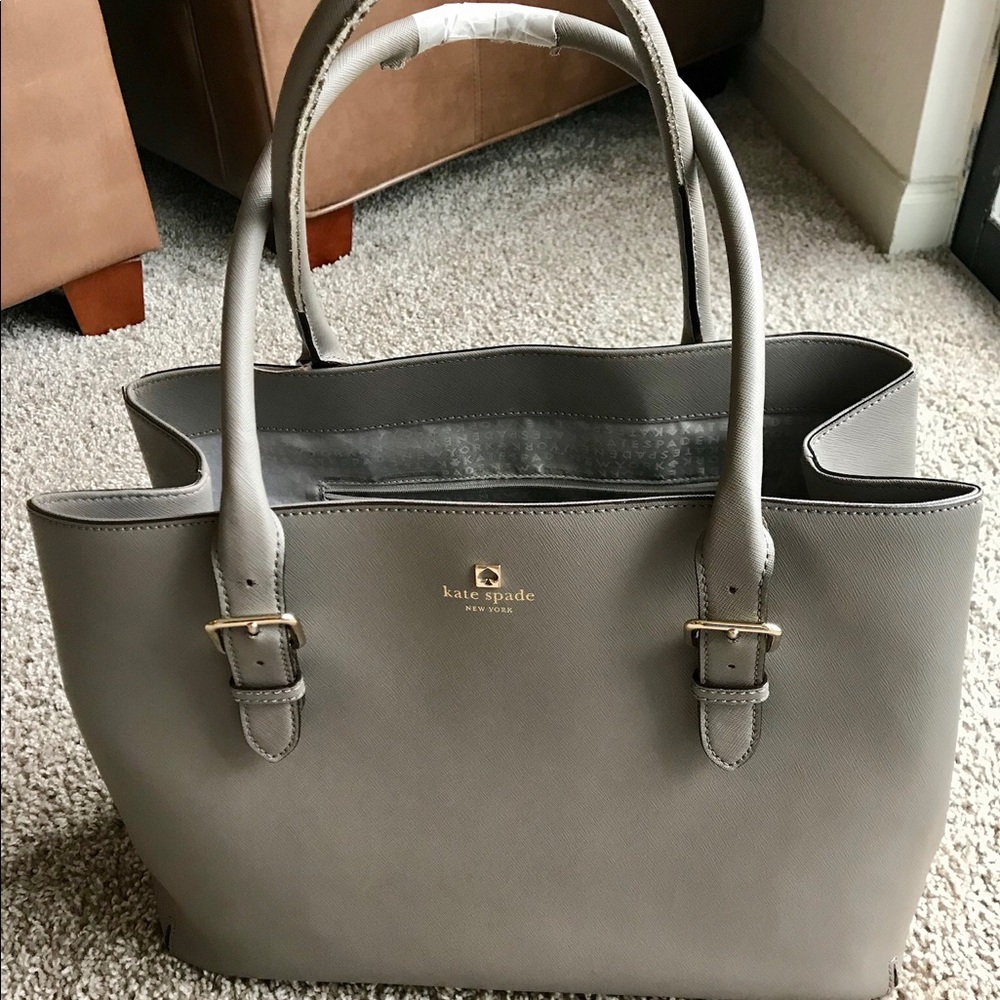 Kate Spade Cove Street Ariel Gray Tote